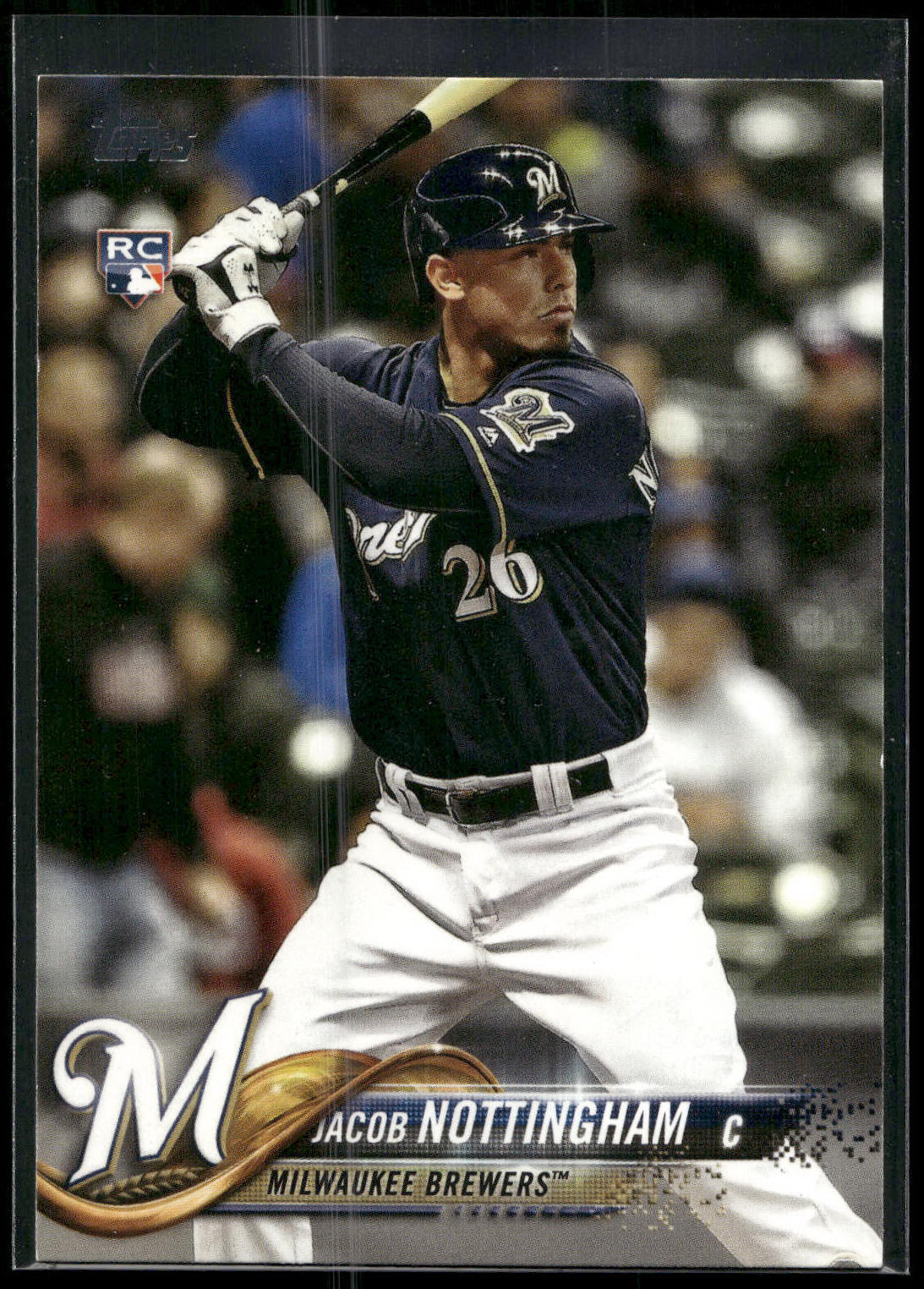 2018 Topps Update #US6 Jacob Nottingham