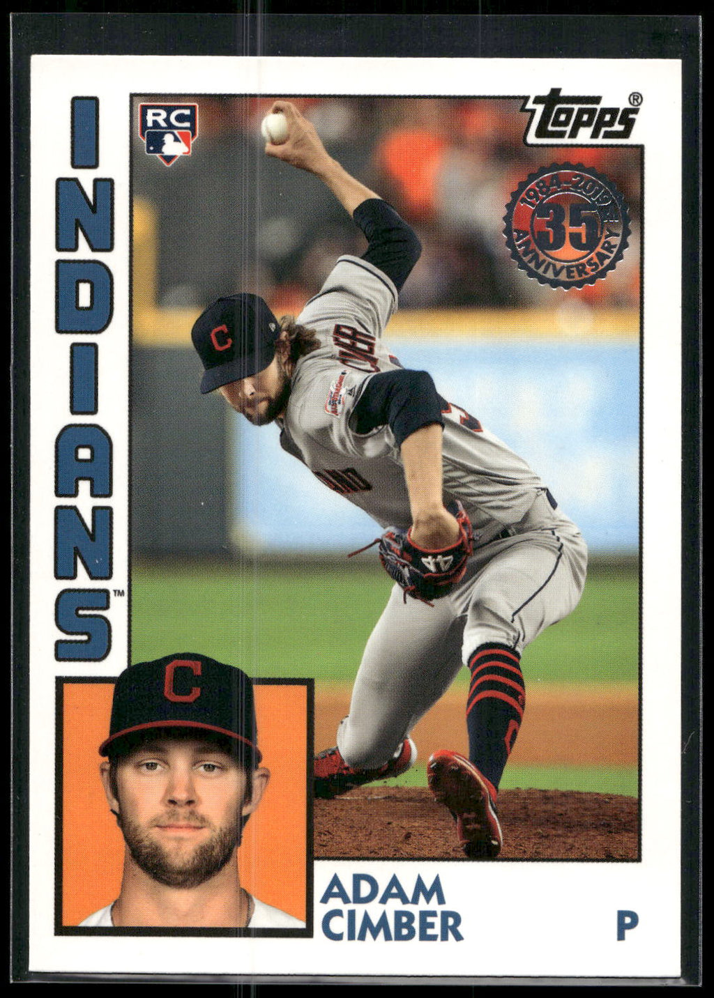 2019 Topps #84R-AC Adam Cimber 1984 Topps Baseball 35th Anniversary Rookies