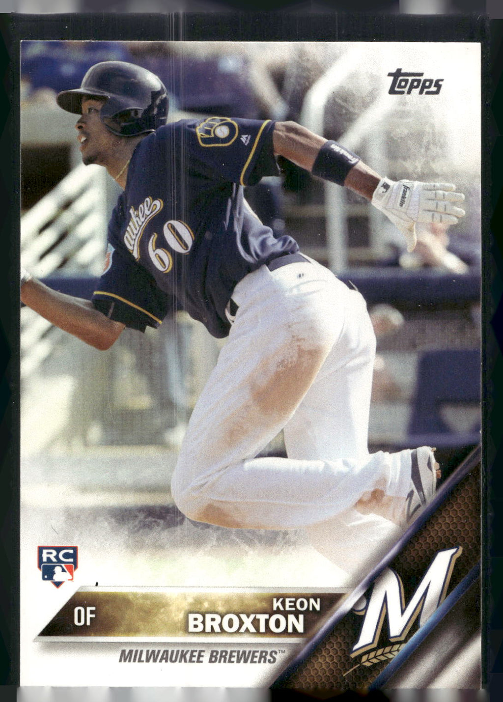 2016 Topps #364 Keon Broxton