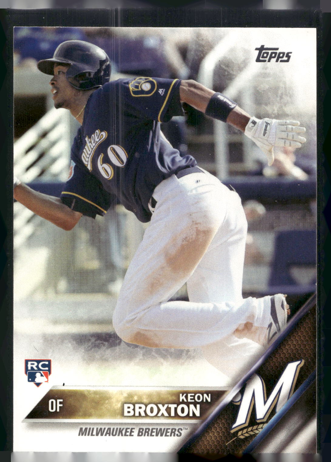 2016 Topps #364 Keon Broxton