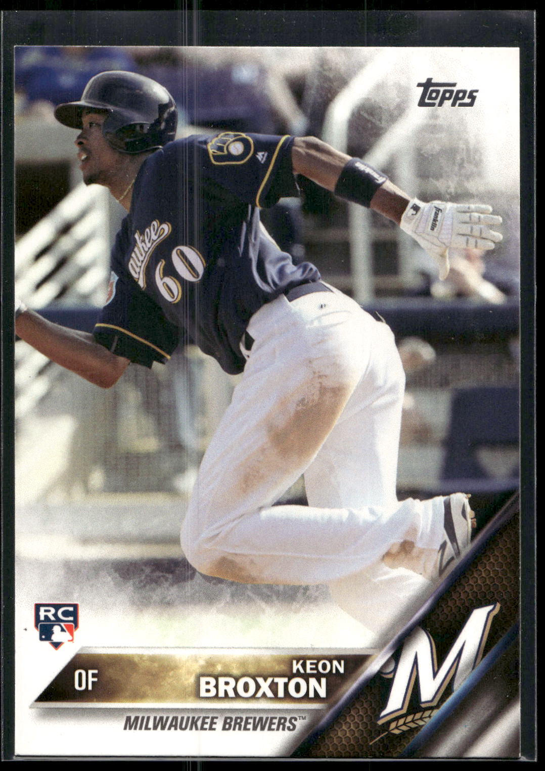 2016 Topps #364 Keon Broxton