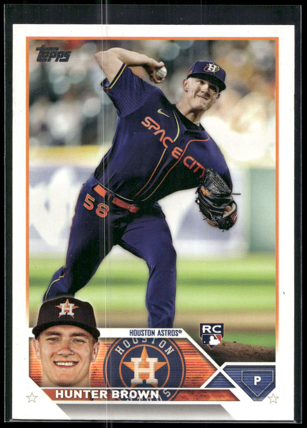 2023 Topps #111 Hunter Brown