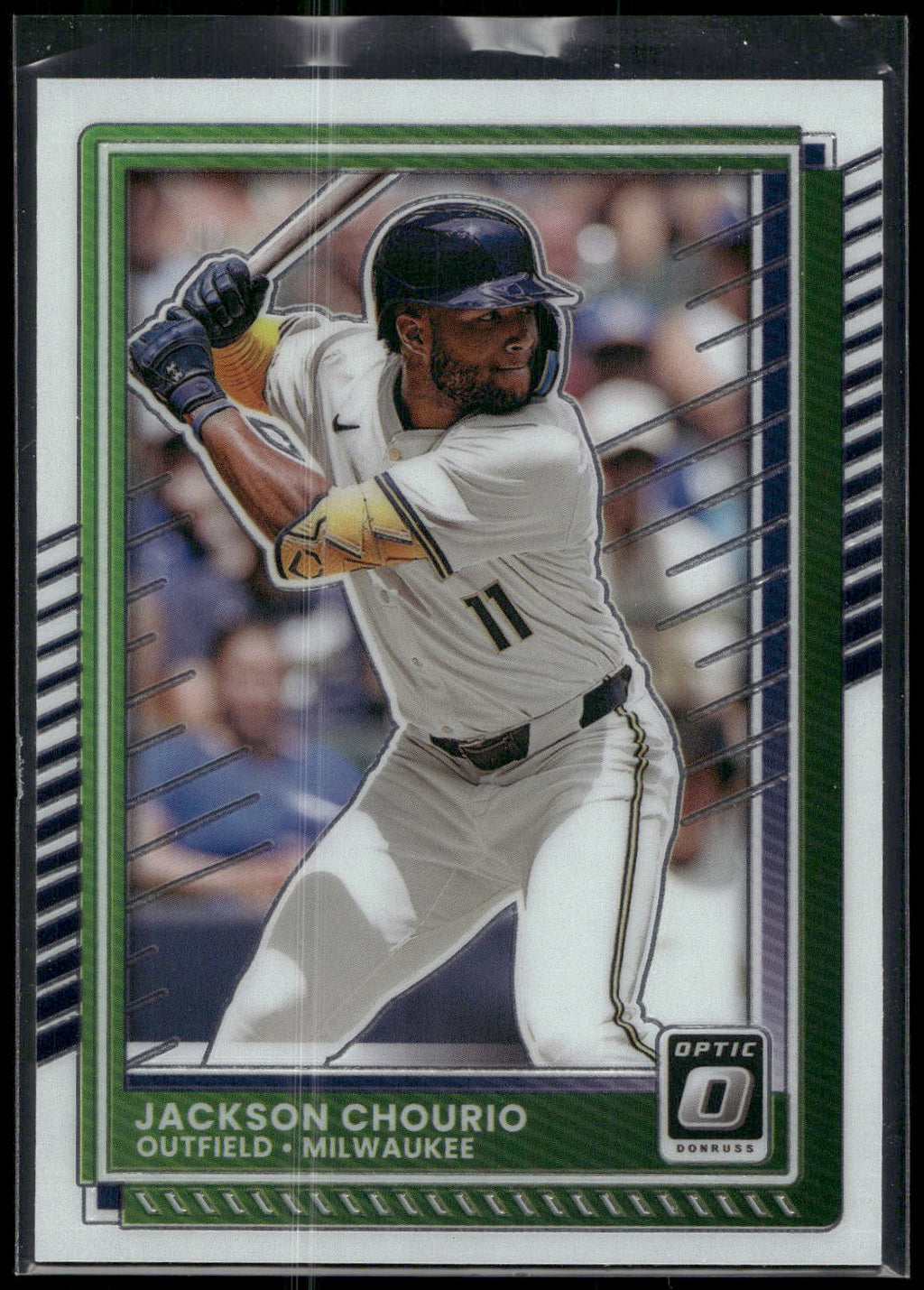 2025 Donruss #99 Jackson Chourio Optic
