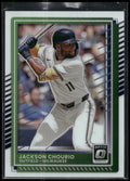 2025 Donruss #99 Jackson Chourio Optic