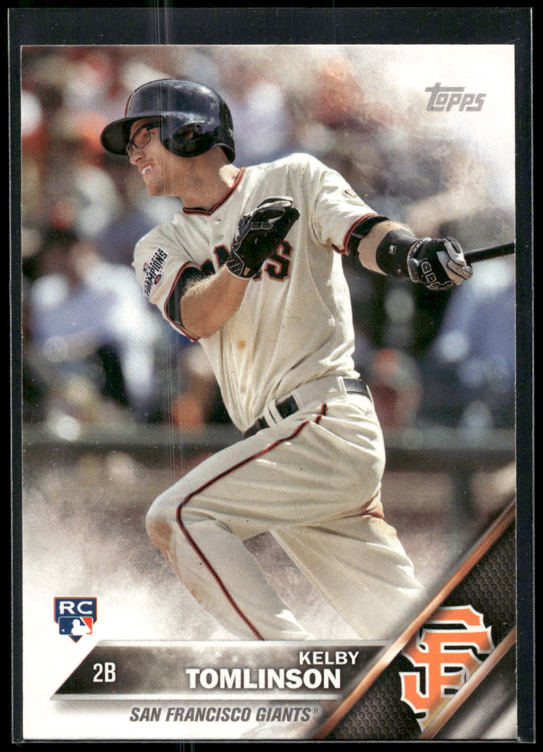 2016 Topps #322 Kelby Tomlinson