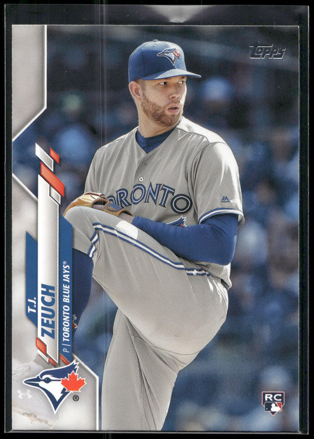 2020 Topps #407 T.J. Zeuch
