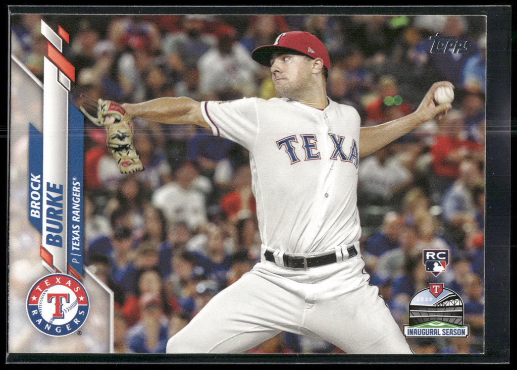 2020 Topps #691 Brock Burke