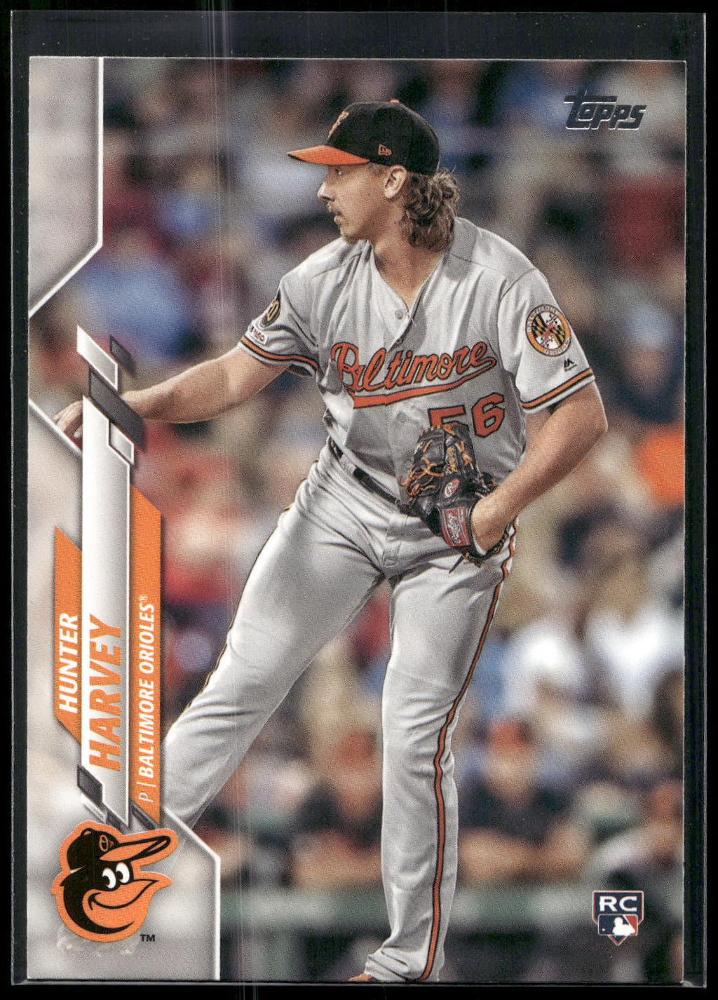 2020 Topps #364 Hunter Harvey