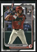 2024 Bowman #96 Jordan Lawlar