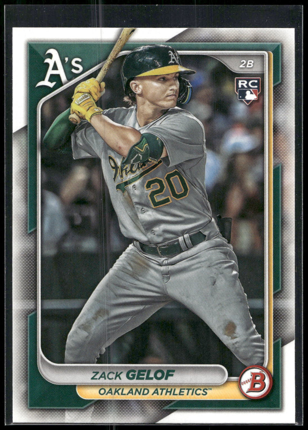 2024 Bowman #14 Zack Gelof