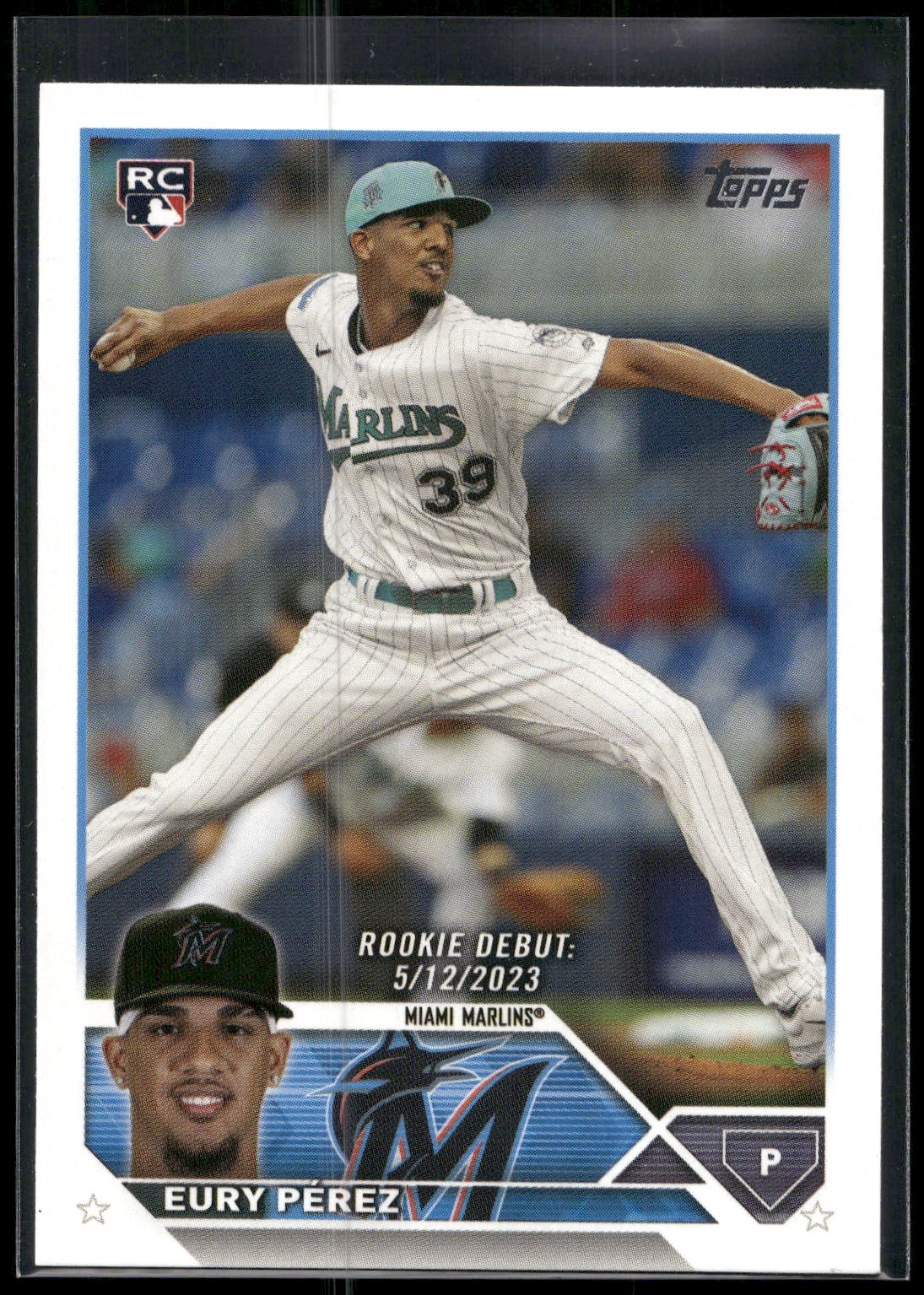 2023 Topps Update #US317 Eury Pérez