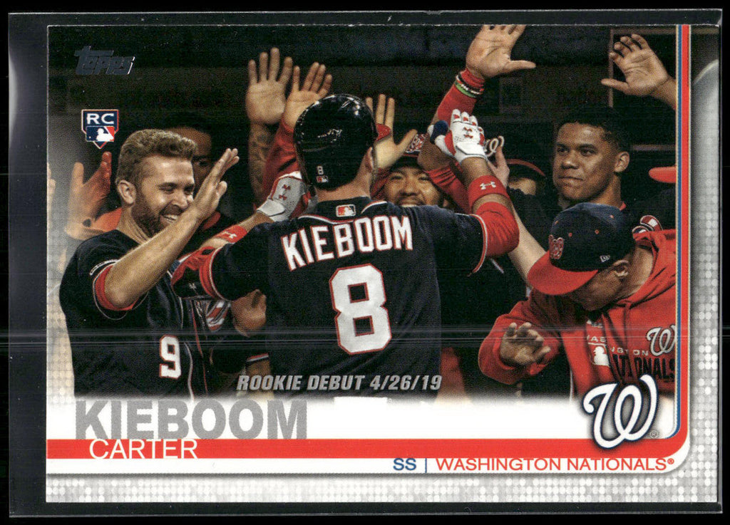 2019 Topps Update #US208 Carter Kieboom
