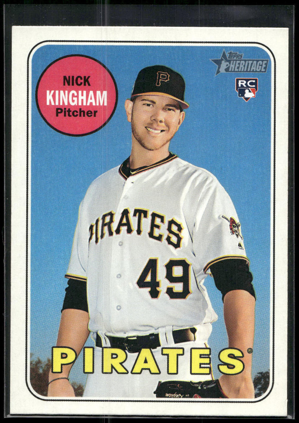 2018 Topps Heritage #651 Nick Kingham