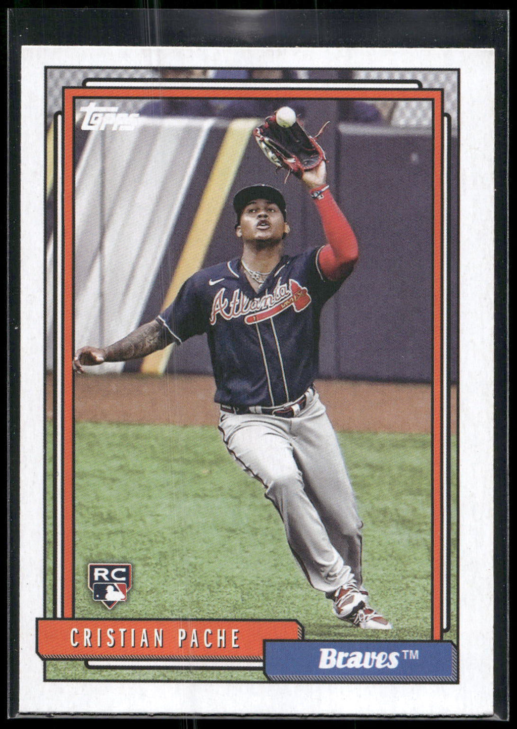 2021 Topps Update #T92-8 Cristian Pache 1992 Topps Redux