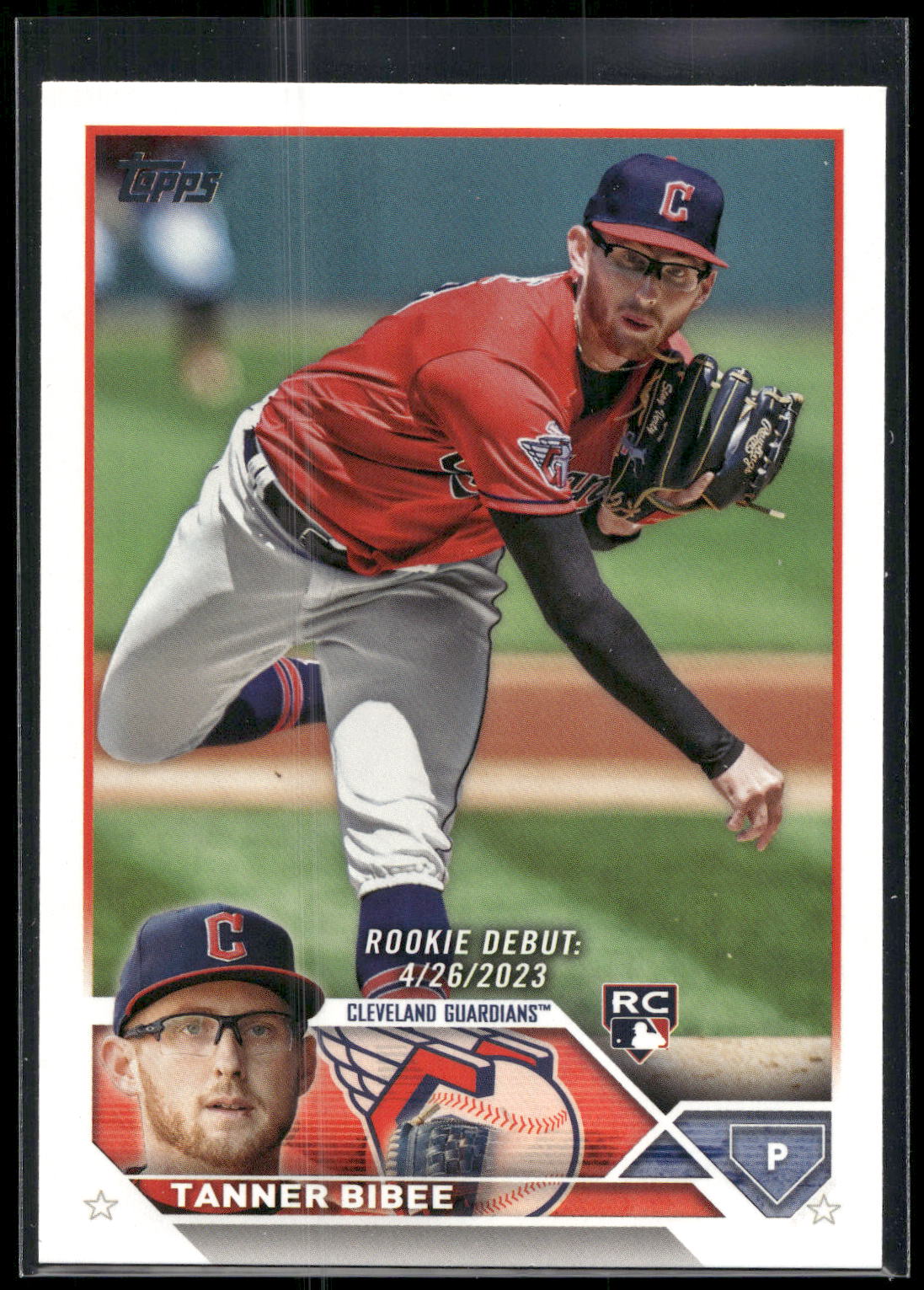 2023 Topps Update #US107 Tanner Bibee