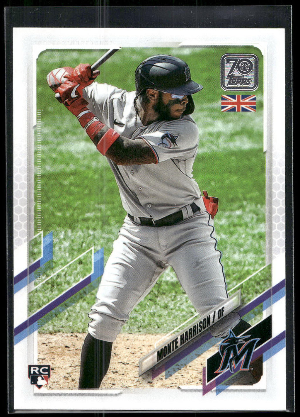 2021 Topps #126a Monte Harrison