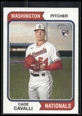 2023 Topps Heritage #188 Cade Cavalli