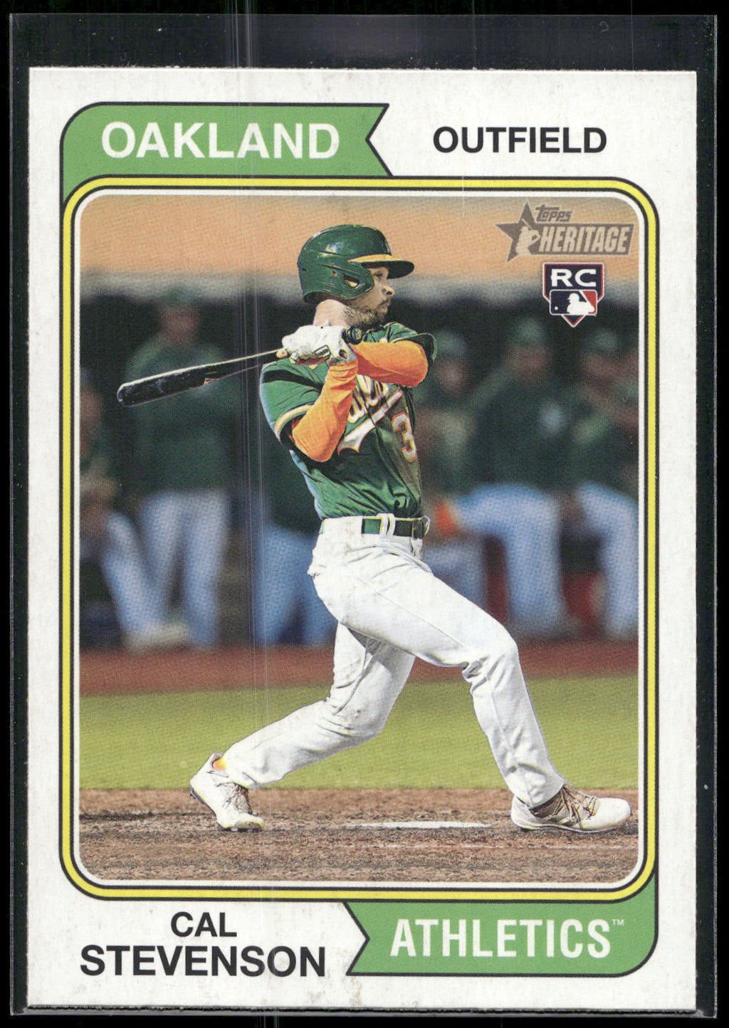 2023 Topps Heritage #176 Cal Stevenson