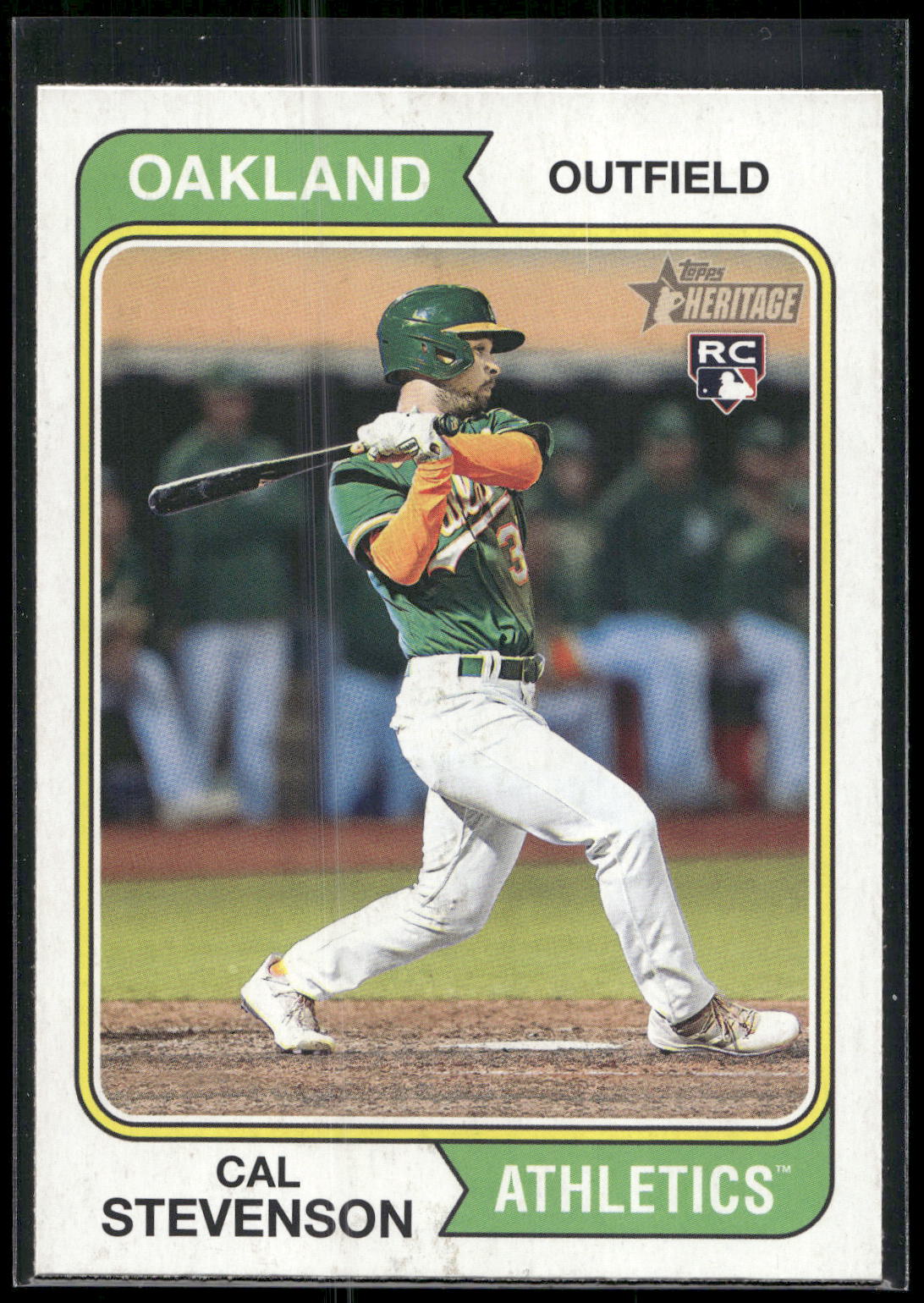 2023 Topps Heritage #176 Cal Stevenson