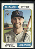 2023 Topps Heritage #95 Garrett Mitchell
