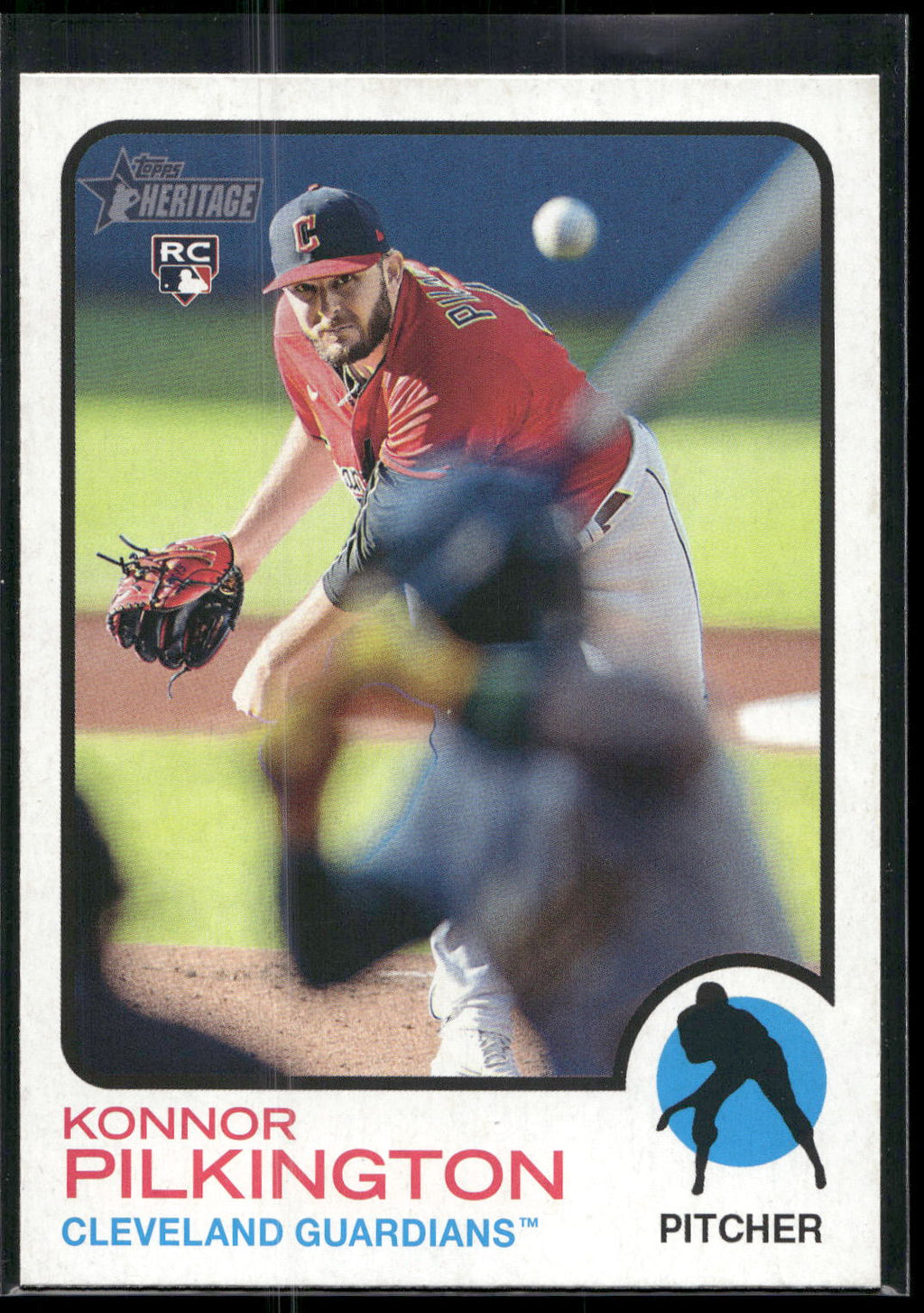 2022 Topps Heritage #633 Konnor Pilkington