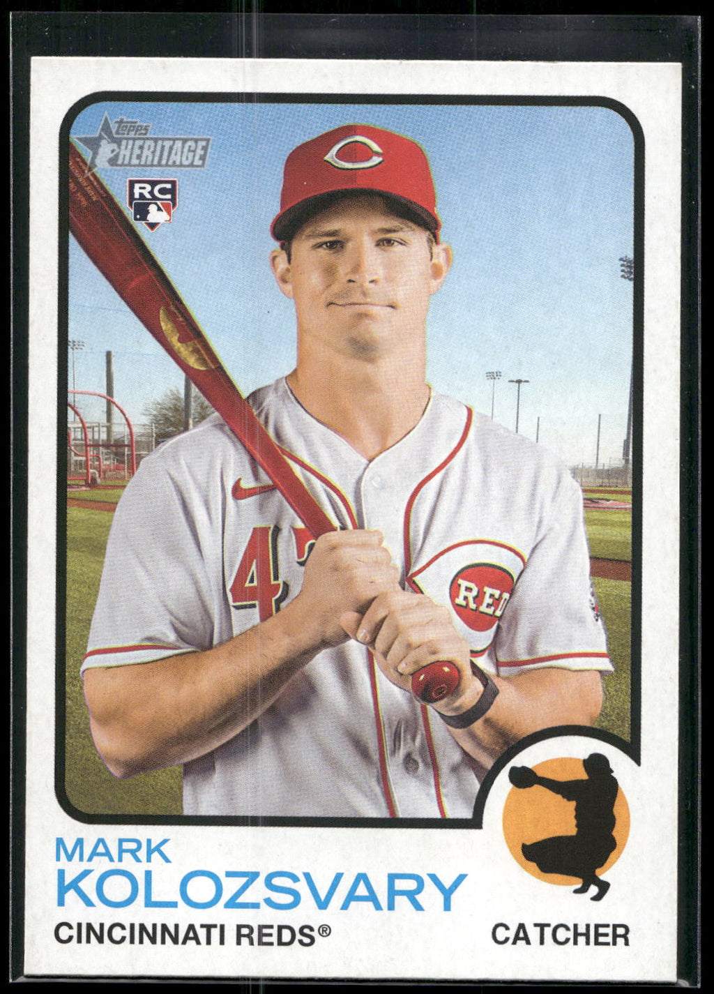 2022 Topps Heritage #511 Mark Kolozsvary