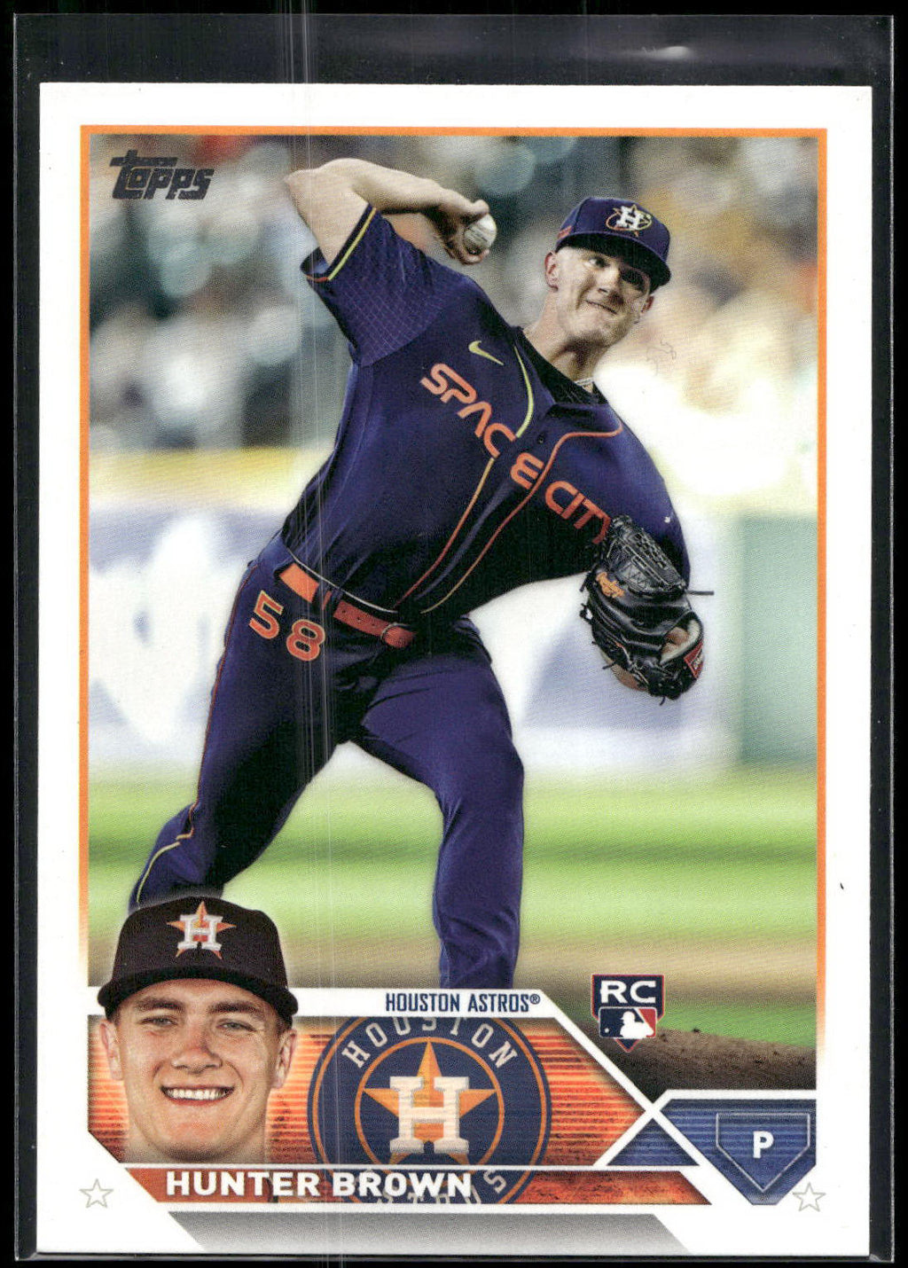 2023 Topps #111 Hunter Brown