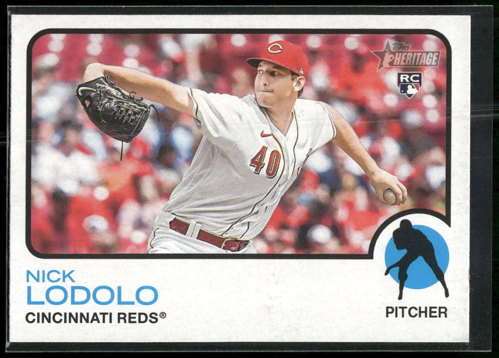 2022 Topps Heritage #676 Nick Lodolo