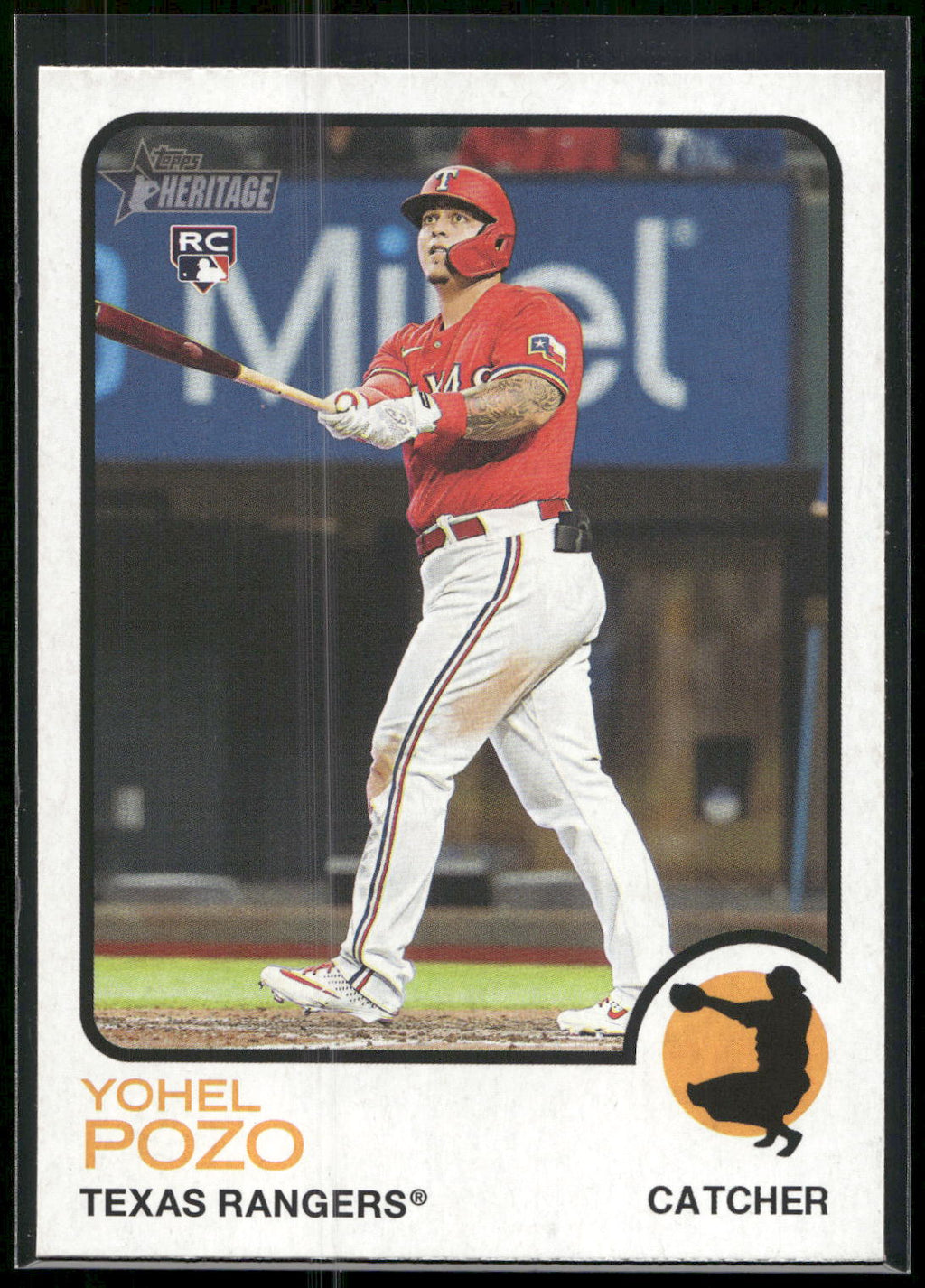 2022 Topps Heritage #614 Yohel Pozo
