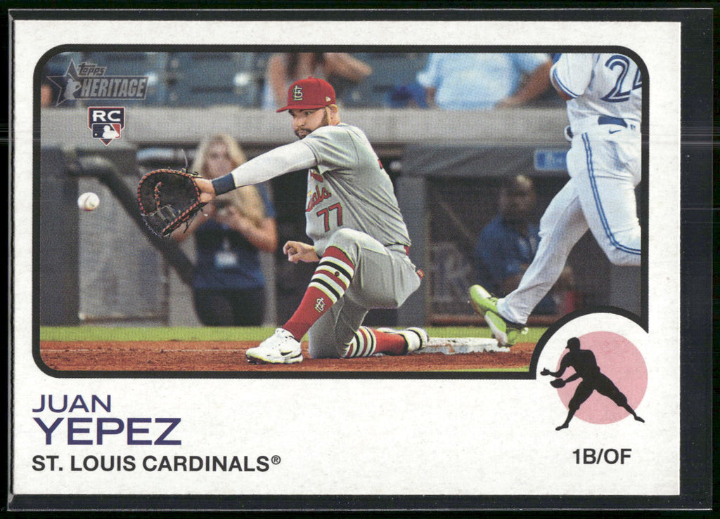2022 Topps Heritage #569 Juan Yepez