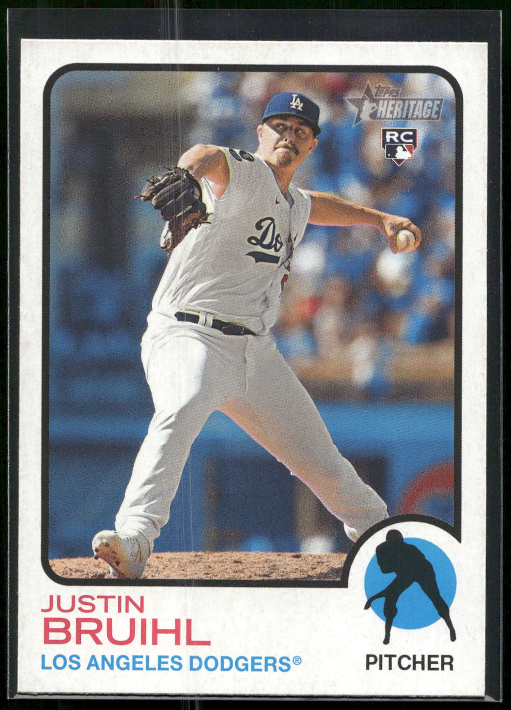 2022 Topps Heritage #518 Justin Bruihl