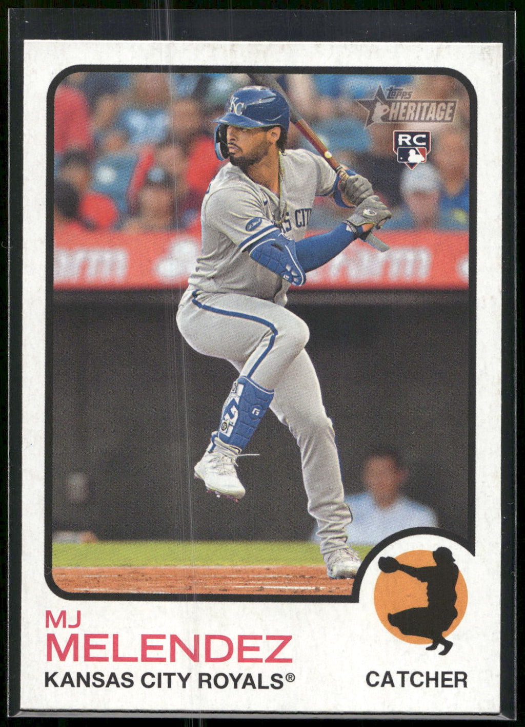 2022 Topps Heritage #586 MJ Melendez