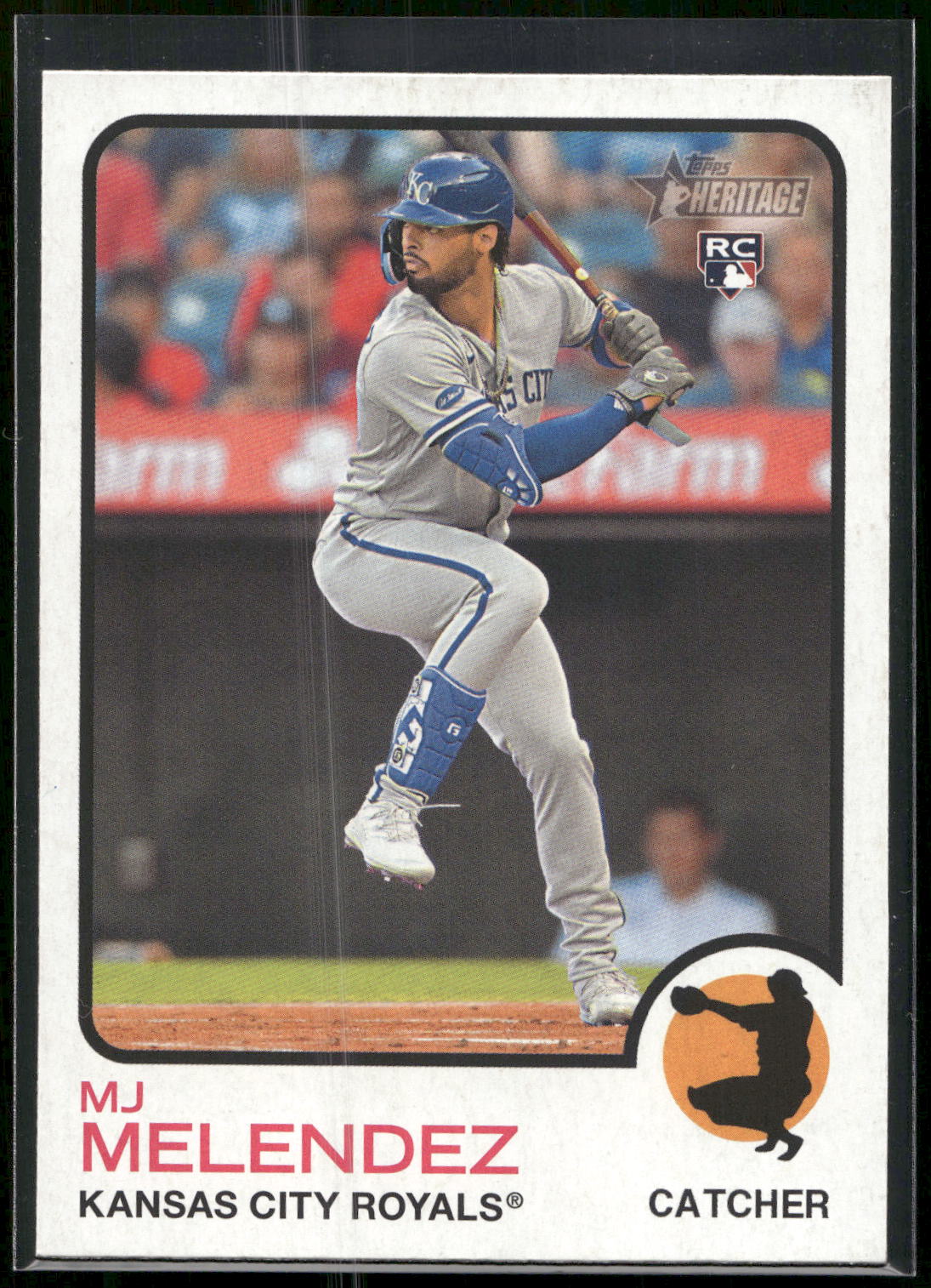 2022 Topps Heritage #586 MJ Melendez