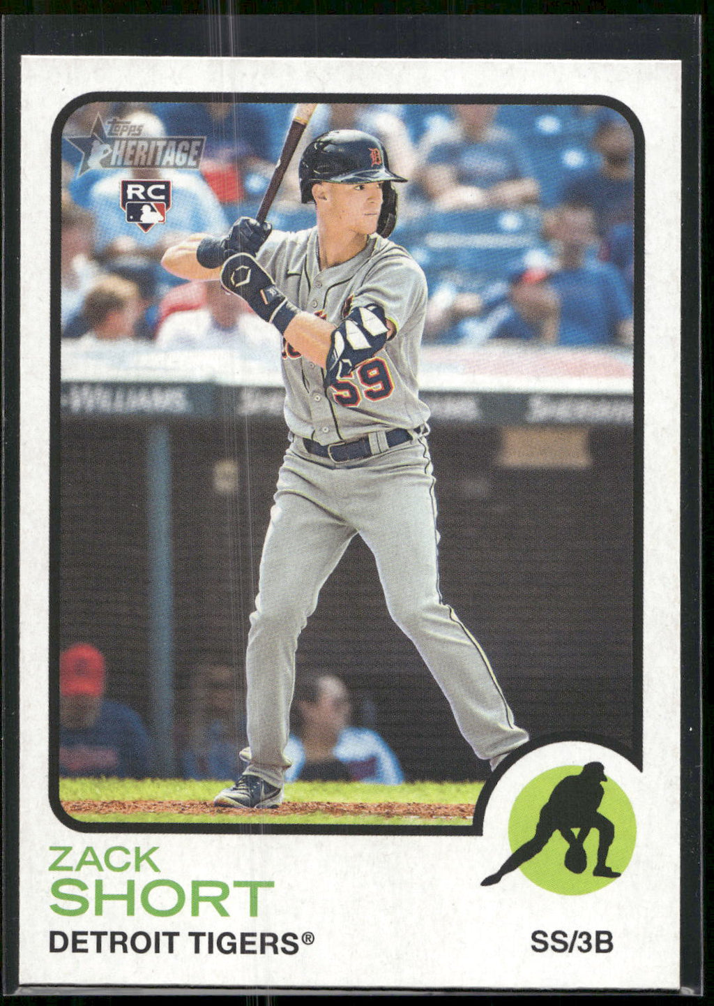 2022 Topps Heritage #626 Zack Short