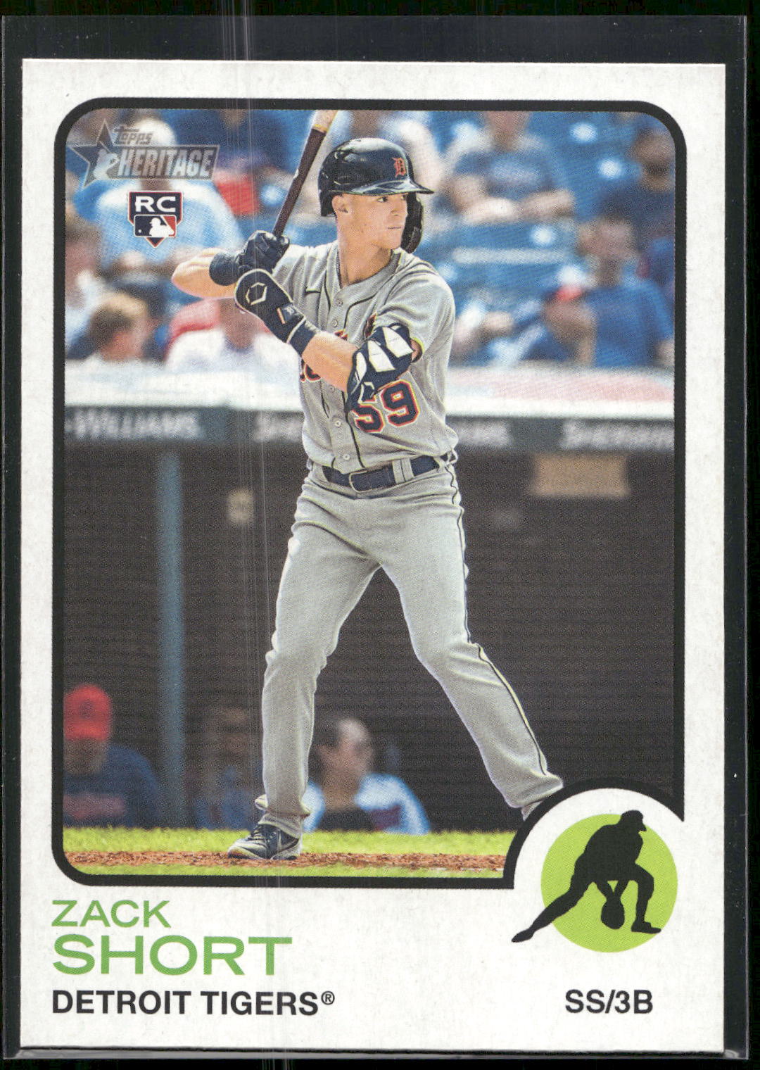 2022 Topps Heritage #626 Zack Short