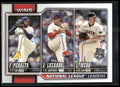 2026 Topps #117 League Leaders (Freddy Peralta / Jesús Luzardo / Logan Webb)