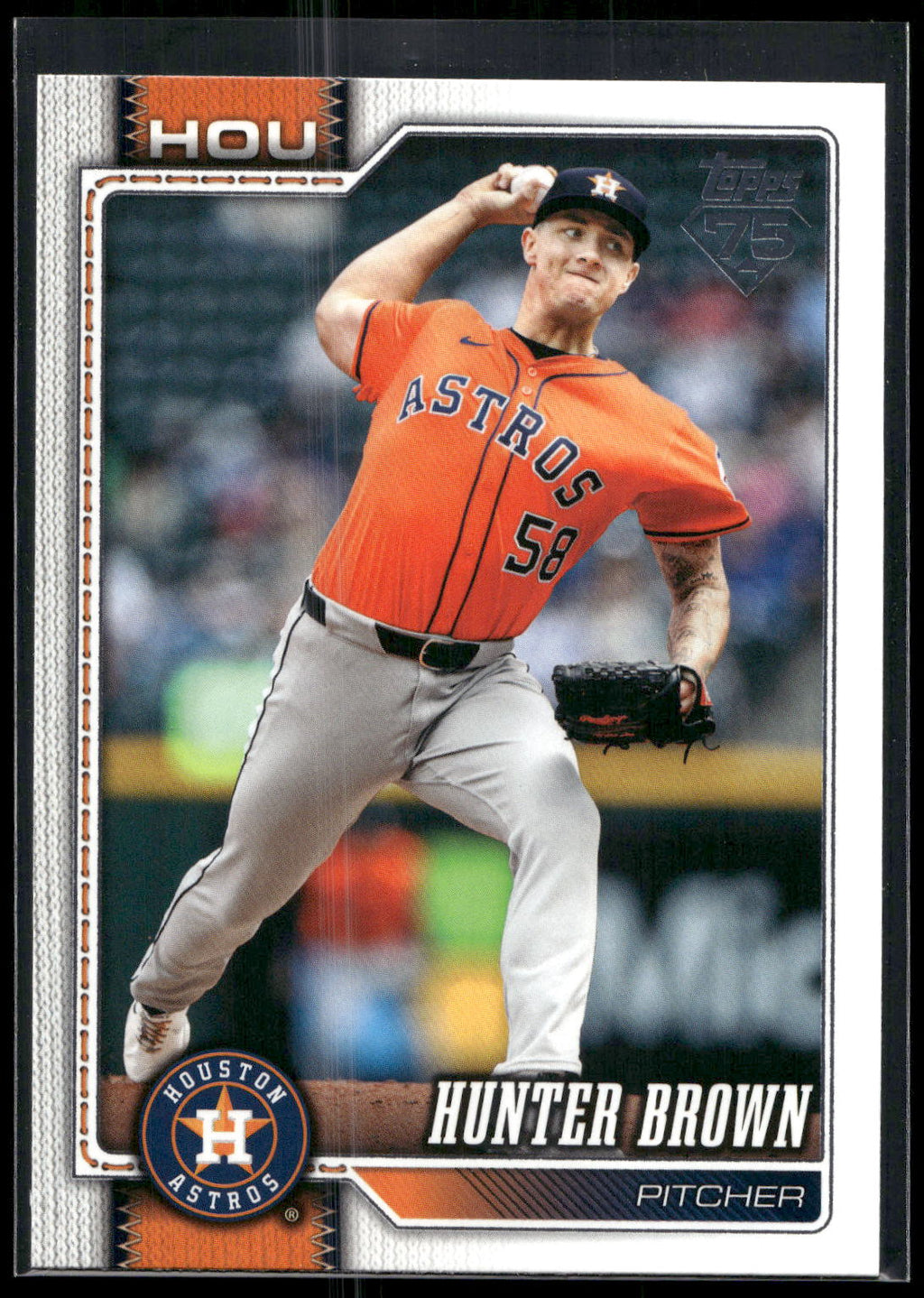2026 Topps #264 Hunter Brown