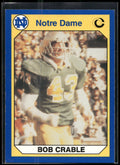 1990 Collegiate Collection Notre Dame #20 Bob Crable