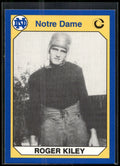 1990 Collegiate Collection Notre Dame #193 Roger Kiley