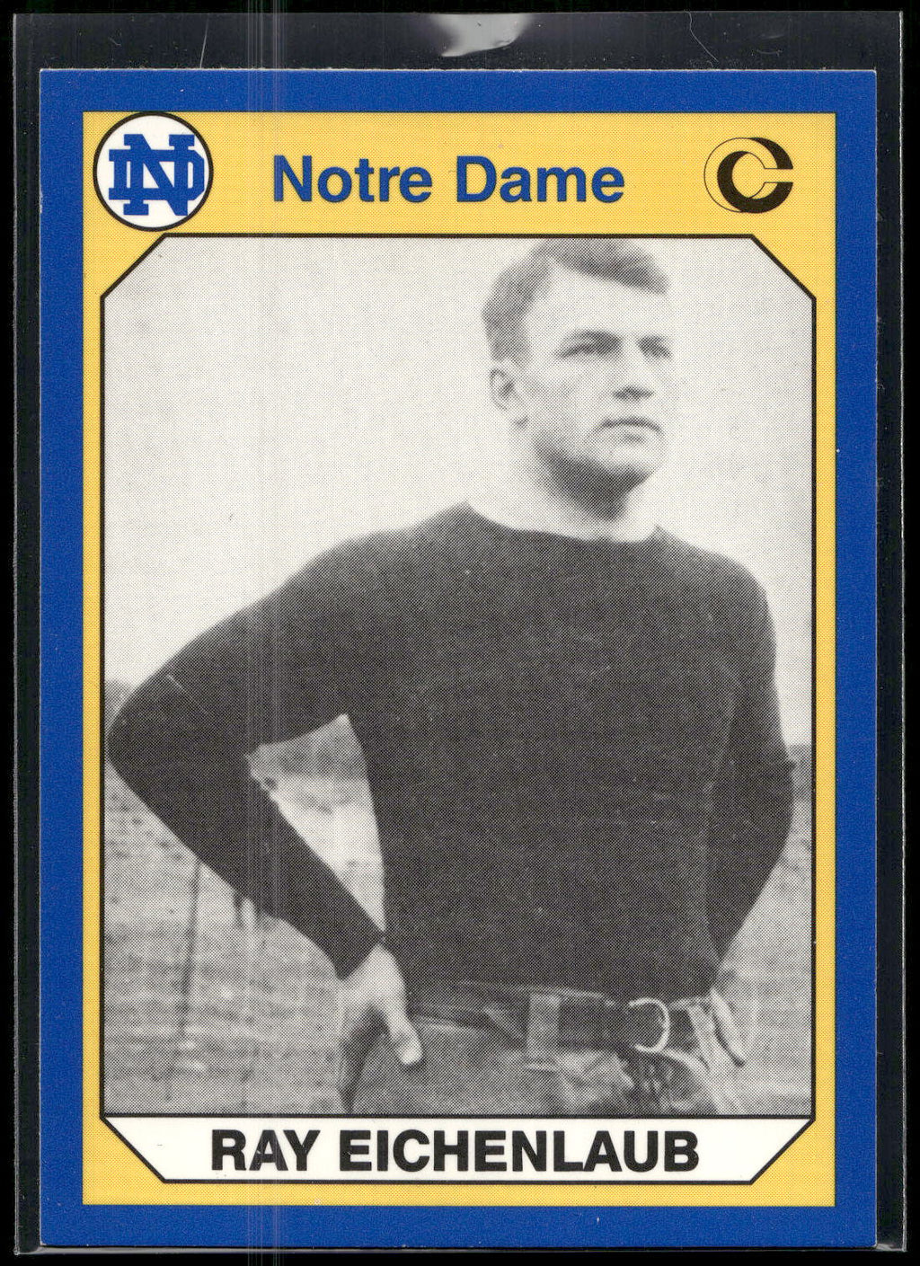 1990 Collegiate Collection Notre Dame #194 Ray Eichenlaub