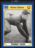 1990 Collegiate Collection Notre Dame #111 Tommy Yarr
