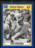 1990 Collegiate Collection Notre Dame #152 Ted Gradel