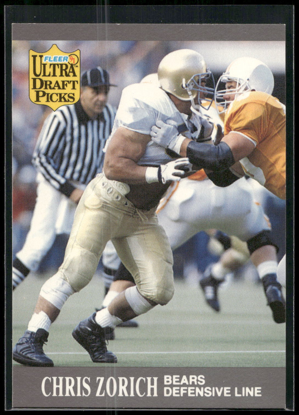 1991 Ultra #298 Chris Zorich