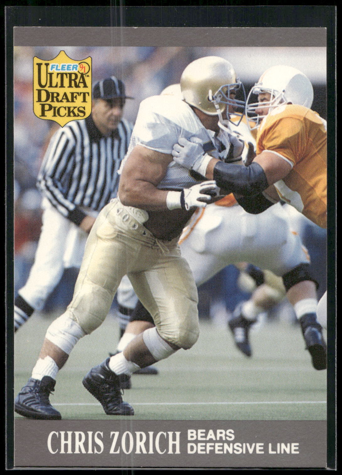 1991 Ultra #298 Chris Zorich