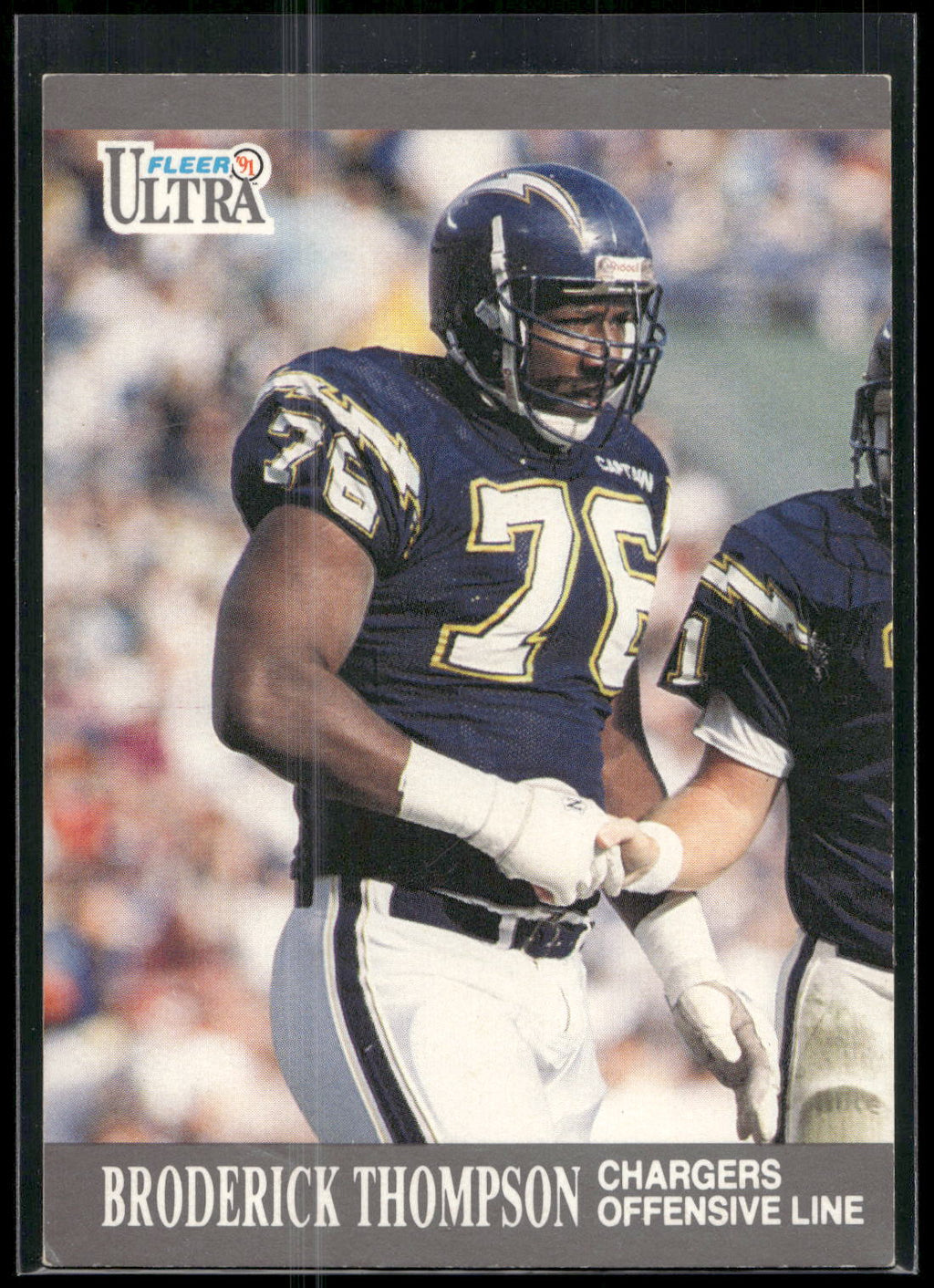 1991 Ultra #130 Broderick Thompson