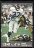1991 Ultra #218 Rodney Hampton