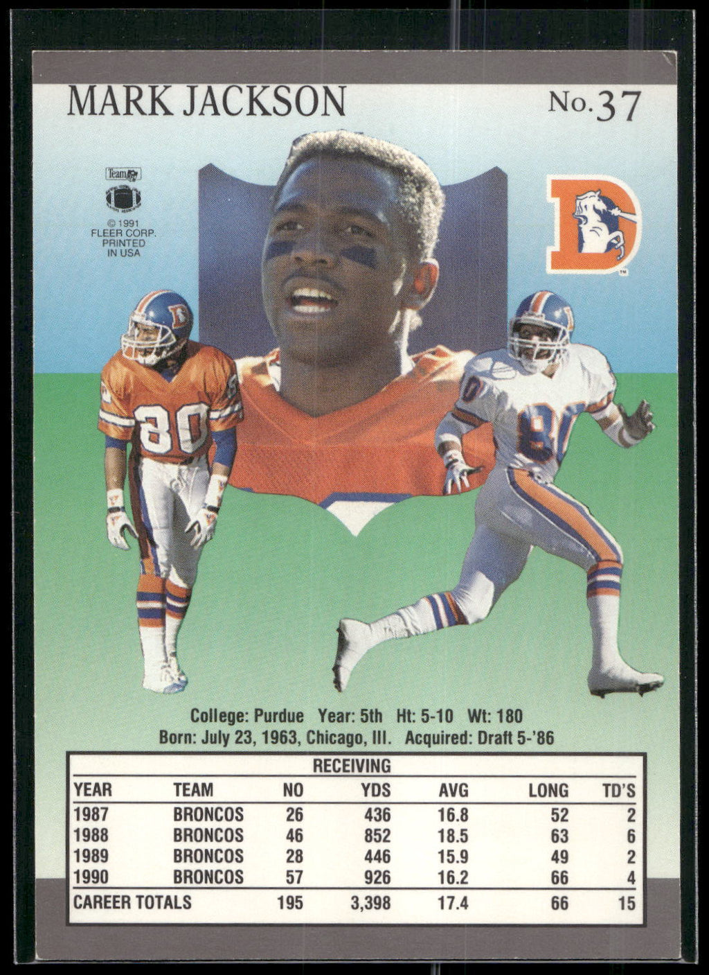 1991 Ultra #37 Mark Jackson