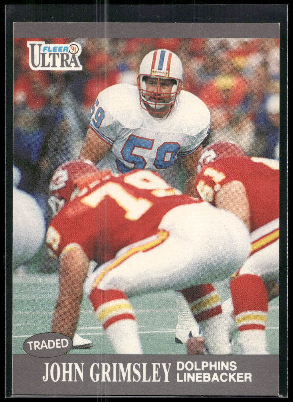 1991 Ultra #48 John Grimsley