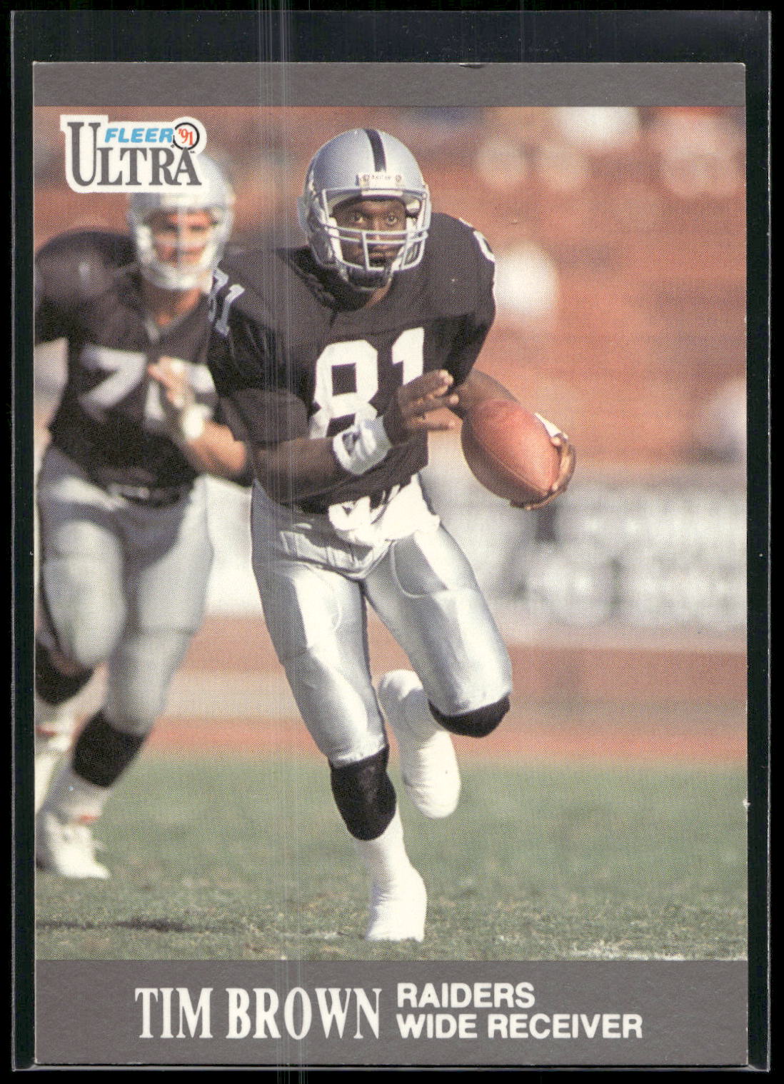 1991 Ultra #77 Tim Brown