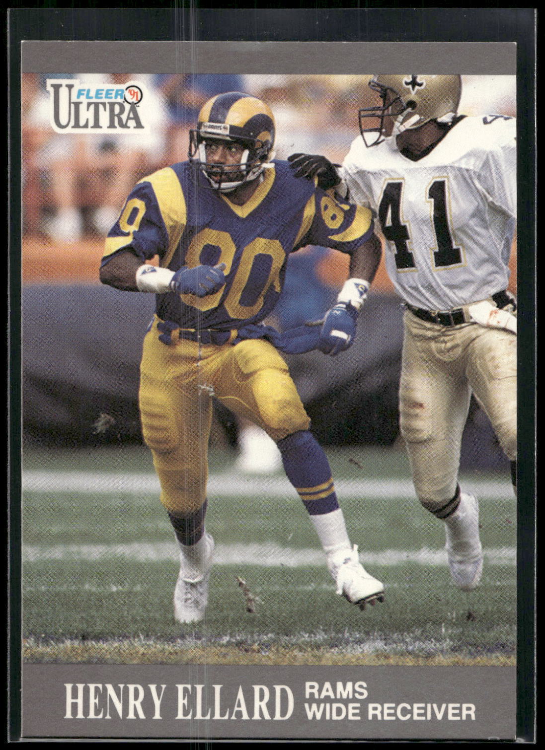 1991 Ultra #185 Henry Ellard